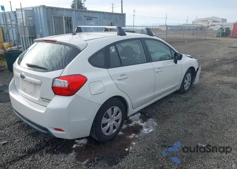 2016 Subaru Impreza 2.0I из США, поврежденный, VIN JF1GPAA63G8245198